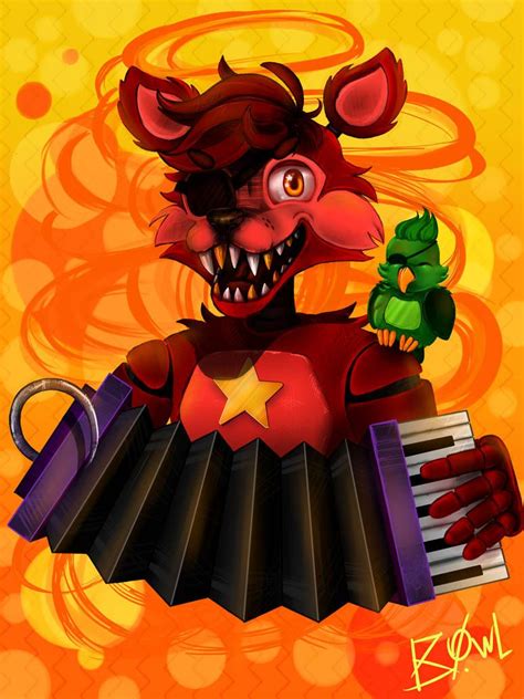 rockstar foxy fanart|rock star foxy fanart.